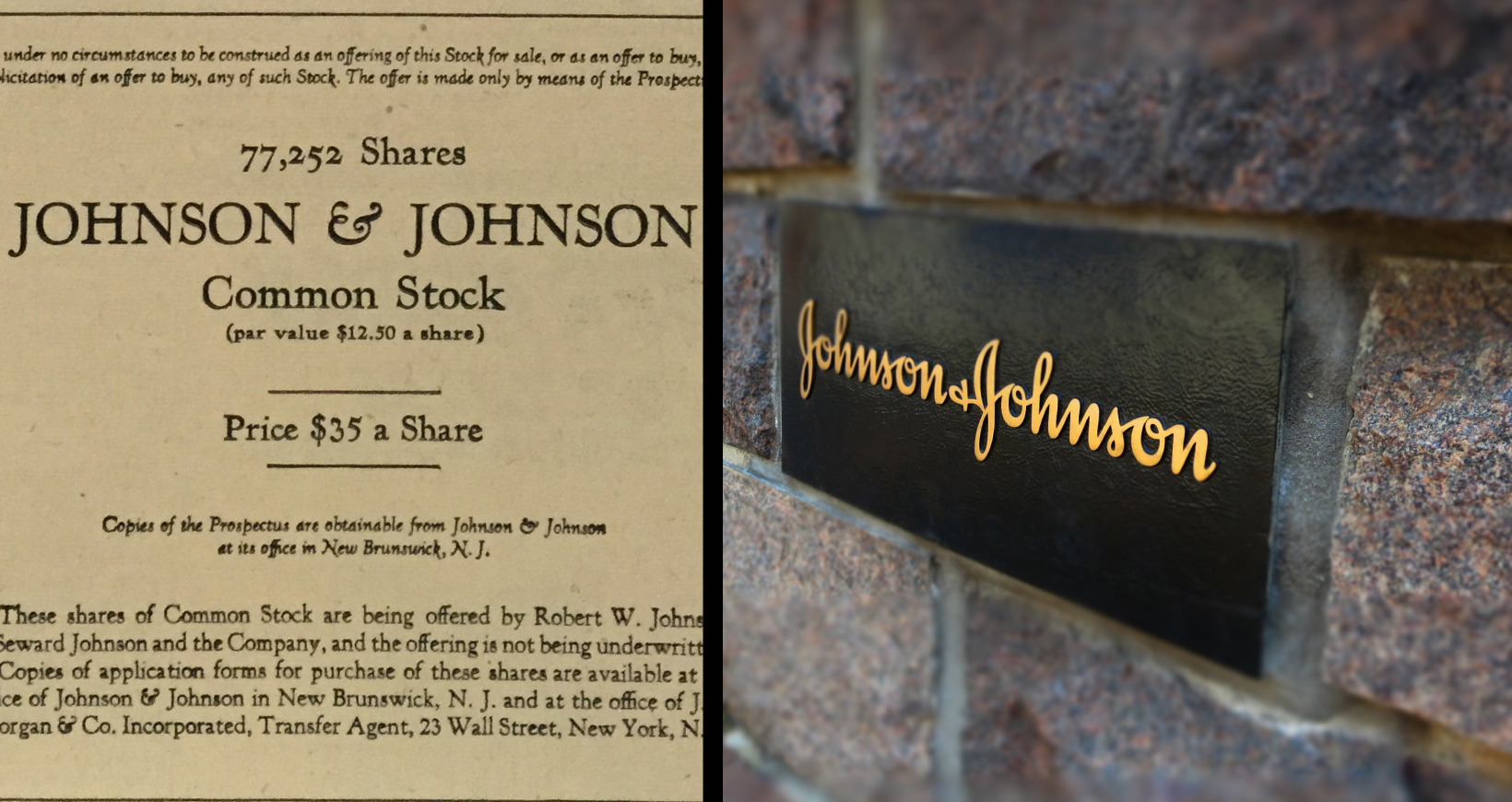 Johnson and johnson employee stock options