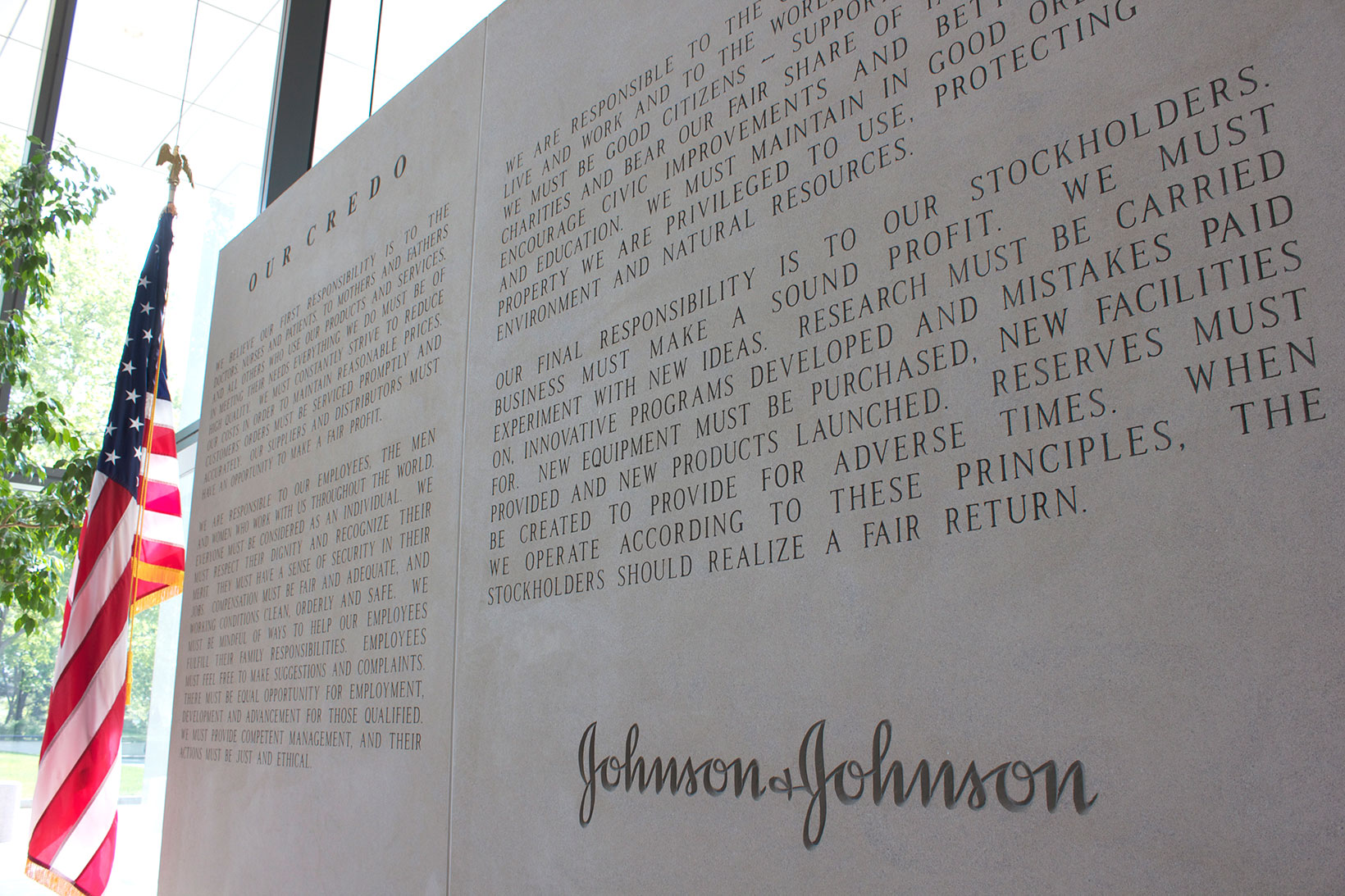 Johnson and johnson employee stock options