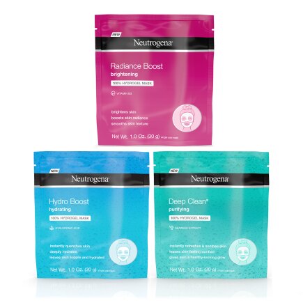 The Neutrogena® Hydrogel Mask Collection